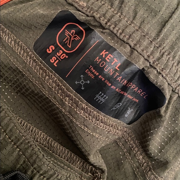 Olive Green Drawstring Pants - Picture 6 of 6